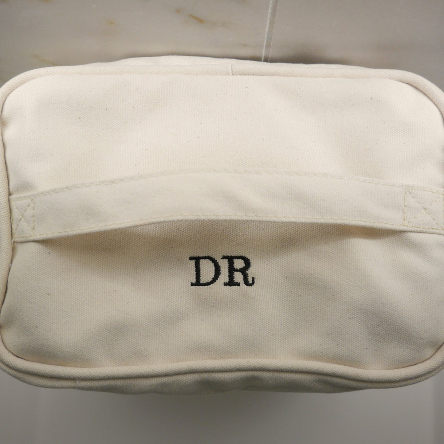 Canvas Toiletry Bag (with embroidery option)